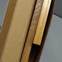 AZEN Toilet Stool Squat Adult, Wood Poop Stool for Bathroom Adults, 7 Inch Height