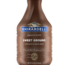 Ghirardelli Sweet Ground Chocolate & Cocoa Sauce Pump Bottle, 87.3 oz, Best By: 5-31-2026