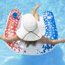 Poolmaster American Stars Inflatable Pool Floaties for Kids and Adults