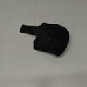 Welnove Gel Heel Protector Cups, Inserts Pads for Women Men, Plantar Fasciitis, Heels Spur Pain Relief, Achilles Tendonitis Dry Cracked Heel Support Cushion Black (W 4.5-9 / M 5-8)