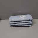 4 x Weather Stripping Door Seal Strip, 118'' Foam Weatherstripping Window Sealer Winter, Door Soundproofing Self Adhesive Window Door Insulation Strip for Exterior Door, Draft Stopper Gap Filler (White)