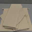 Criusia Drawer Organizer Clothes, 10 Pack Dresser Organizer for Baby Clothes, Underwear, Sock- Foldable Closet Organization and Storage Dividers Bins for Nursery, Bedroom (Beige)