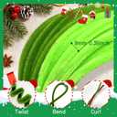 2 x MQOALA 484 Pieces Pipe Cleaners, Chenille Stems for Crafts, Thicker Fluffy Chenille Stems, 5 Assorted Colors Pipe Cleaners Craft for DIY Art Projects Party Decorations,Art and Craft Supplies