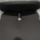 Truck Driver Seat Cushion, Memory Foam L-Shaped Ergonomic Cushion for Office Chairs, Comfort & Support for Long Sitting, Average Size, Dark Grey