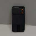 SURITCH for iPhone 17 Pro Case with Camera Control Cover, Camera Cover and Adjustable Kickstand, Compatible with MagSafe, Shockproof Bumper Protective Cases 6.3 Inch, Black