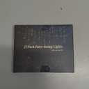 12 Pack Fairy Lights Battery Operated 7ft 20 LED Mini String Lights Twinkle Lights Silver Wire Firefly Starry Lights for Mason Jars Wedding Party Christmas Centerpiece Table Decorations, Warm White