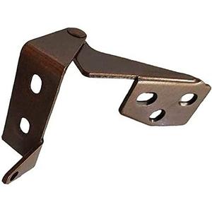 Hinge Outlet Pivot Door Hinges, Top and Bottom Set, Bronze, 2 Pack