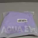Aqua Eve Women Plus Size Two Piece Swimsuit High Waisted Bikini Set Tummy Control Bathing Suit (Lavender)