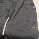 Wrangler Authentics Mens Relaxed Fit Stretch Cargo Pant (Black) 38/29