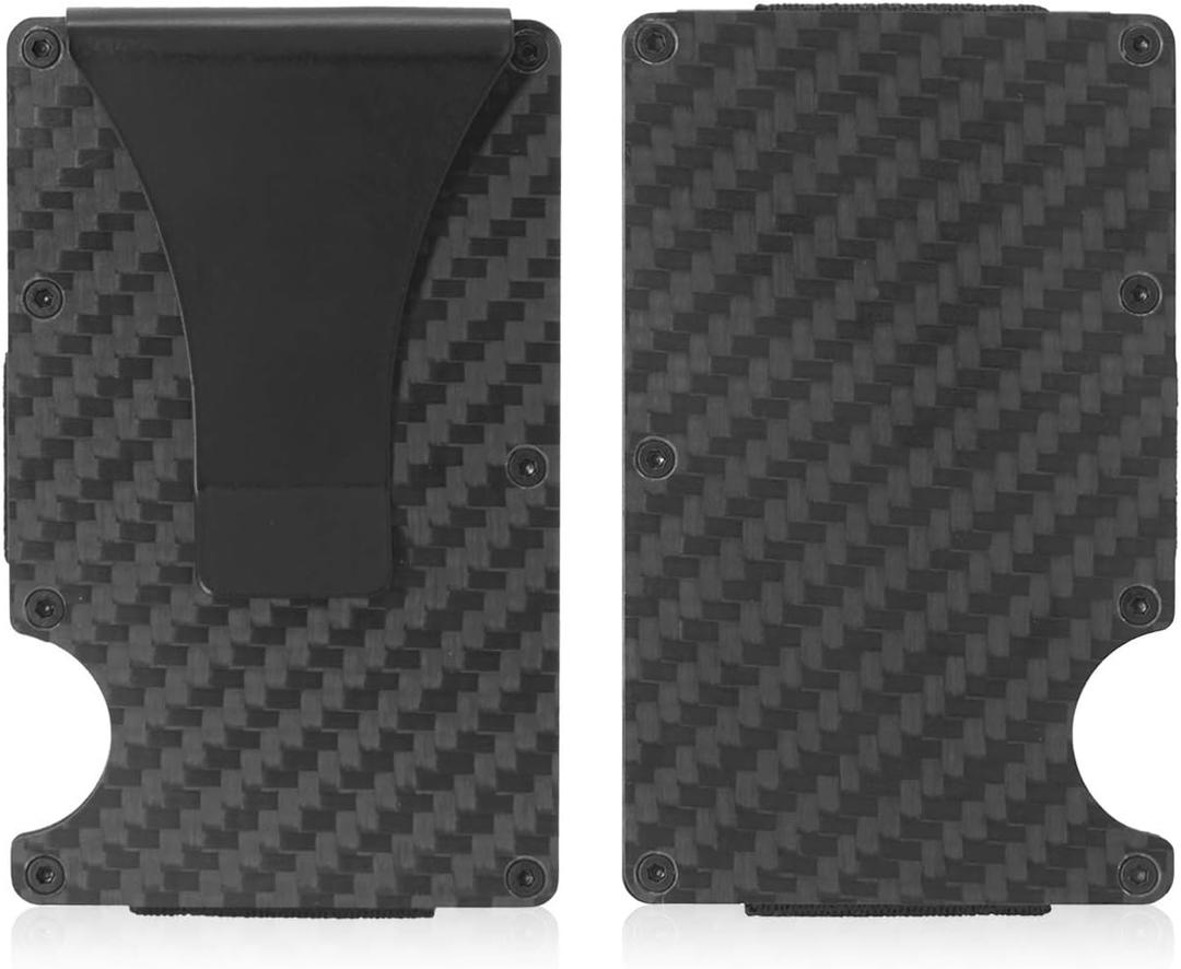 Minimalist Wallet for Men RFID Wallet I Natural UnderSun Walnut Wood