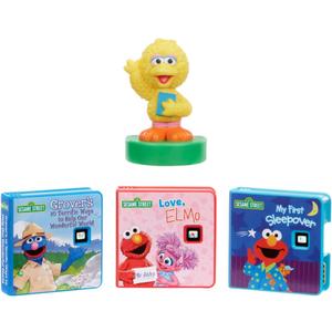 Little Tikes Story Dream Machine Big Bird & Friends Story Collection, Storytime, Books, Sesame Street, Audio Play Character, Gift and Toy for Toddlers and Kids Girls Boys Ages 3+