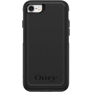 OtterBox iPhone SE 3rd & 2nd Gen (NOT SE4  2025 MODEL) iPhone 8 & iPhone 7 (NOT PLUS SIZED MODELS) Commuter Series Case - Black, Slim & Tough, Pocket-Friendly, with Port Protection
