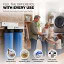 iFilters 4.5 x 20 Sediment CTO Heavy Metals Well Water Filtration System