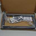 6-Pack Heavy Duty 12-Inch Black Shelf Brackets, L Shelf Bracket 12 Inch for Floating Shelves, 1/5-Inch Thick