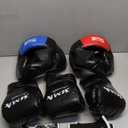 YORWHIN Boxing Headgear, Boxing Head Gear Training Sparring Safety Head Guard with Gloves, Protective Gear for MMA, Kickboxing, Muay Thai, Training Helmet for Adult Men Women