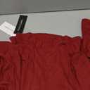 PRETTYGARDEN Women's Turtleneck Long Sleeve Shirts 2026 Fall Basic Tees Ribbed Fitted Tops Thermal Layering Knit Top Clothes (Medium, Wine Red)