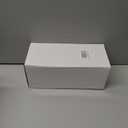 White Ceramic Vase 8" H - Small Flower Vase for Pampas Grass, Office Desk Decor, Minimalist Home Decor for Bedroom, Kitchen Shelf, Restaurant Table Centerpiece