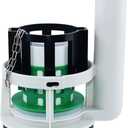 Toilet Flush Valve Replacement Parts Compatible with Toto THU Series Tower,for Two Piece Toilets, for 3-Inch Flush Hole,Including Repair Kits (Two-piece toilets)