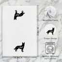 SPBL&L German Shepherd Kitchen Towels, German Shepherd Decor Dish Towels for Kitchen, German Shepherd Gifts for Women, German Shepherd Mom Gifts, German Shepherd Decorative Hand Towels, 16x24 Inch