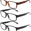 Gaoye Professional Reading Glasses for All Day - Computer Readers with Blue Light Protection - Value Pack glasses
