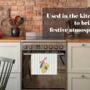 Sweet Lemon Pink Bow Summer Kitchen Towels, Lemon Kitchen Towels for Bathroom, Summer Decorations for Home Set of 2