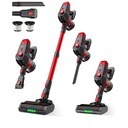 KTTLDRN Cordless Vacuum Cleaner, 500W 45Kpa 60Mins Stick Vacuum Cleaner for Home, SelfStanding Vacuum with 1.5L Dust Cup and HEPA Filter, AntiTangle Brush for Hardwood Floors, Carpets, and Pet Hair