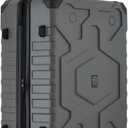 Wrangler ATG Outland Expandable Hardside Luggage, Gull Gray, 3 Piece Set