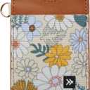 Thread Wallets Ultra Slim Minimalist Card Holder Wallet (Blossom)