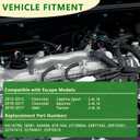 Front Catalytic Converter Direct-Fit for Chevy Equinox 2010-2017 2.4L, for GMC Terrain 2010-2017 2.4L, Catalytic Convertor Replacesment 16796, 644066, 22794837 EPA Compliant