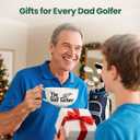 Fathers Day Golf Gifts for Dad, Men, Husband from Daughter, Son, Wife - Funny Golf Gift for Golfers - The Golf Father Mug - 16Oz