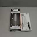 YUSWKO Rechargeable Milk Frother Handheld with 3 Heads, Silver Coffee Electric Whisk Drink Foam Mixer, Mini Hand Stirrer with 3 Speeds Adjustable for Latte, Cappuccino, Hot Chocolate, Egg