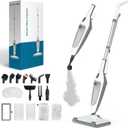 Steam Mop for Floor Cleaning, 12 in 1 Handheld Steam Cleaner for Home, Floor Steamer for Hardwood Windows Tile Laminate Shutter & Clothes with Attachments (grey)