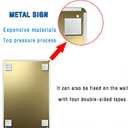 2 x Eletina Retro Metal Sign/Marlin Firearms Western Cowboy Metal Sign Vintage Metal Sign Wall Art Decoration Metal Sign 12 X 8 inch