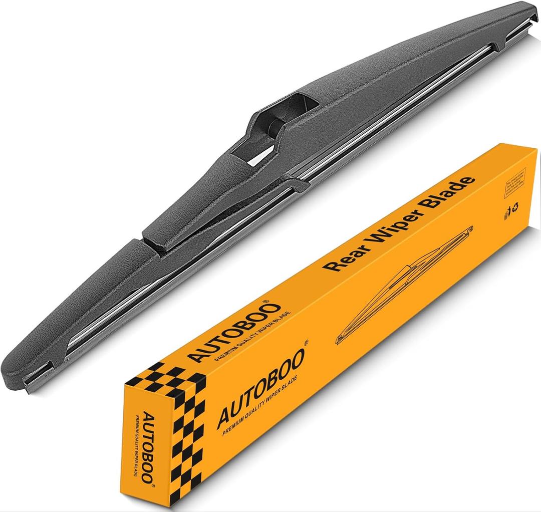 AUTOBOO 10 Inch Rear Wiper Blade Replacement for TOYOTA RAV4 2018 2017 2016 2015 2014 2013 Highlander 2023 2022-2020 Jeep Compass 2023-2019 2018 -Genuine OE Back Windshield Wiper Blade (Pack of 1)