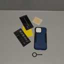 Rugged Case for iPhone 15 Pro Max 6.7 inch with 2X Screen Protector + Camera Lens Protector, [Military Grade Protection] Heavy-Duty Tough Slim Fit Lightweight Protective Case, Blue