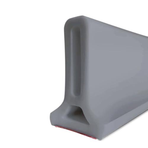 Duzzy 118 Inch Shower Threshold Water Dam, Shower Water Guard to Keep Water in Shower, Shower Water Stopper Dry and Wet Separation Suitable for Bathroom and Kitchen