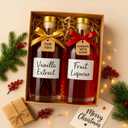 TBWIND 750ml Clear Glass Liquor Bottles with Cork, 4 Pack 25 oz Clear Empty Bottles, Thick Heavy Base Airtight Wine Bottles for Beverages, Liquor, Whiskey, Oil, Vinegar, Wedding Favors & Crafts