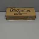 Red Velvet Christmas Tree Bows - Set of 3 Large 12x33 Inch Vintage Holiday Bows for Xmas Tree Decorations, Gift Wrapping, Garland, Party Decor for Indoor Outdoor Dilicoming