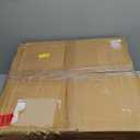 Modern Abstract 2x3 Area Rug Non Slip Non Shedding Low Pile Stain Resistant Rug for Entryway Kitchen Bedroom,Blue/Grey