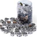 10 Pairs Stainless Steel ear Gauges Plugs and Tunnels Expander Stretcher For Women Men Body Piercing Jewelry
