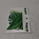 Tropical Palm Leaf Garland Party Decorations, Length 2.6M, 8.5 FT, Green