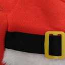 Idepet New Santa Dog Costume Christmas Pet Clothes Winter Hoodie Coat for Pet Dog Clothing Chihuahua Yorkshire Poodle (Medium (Pack of 1))