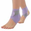 Ultra Thin Ankle Wraps Ankle Brace for Men Women, Adjustable Ankle Straps for Arch, Sprained Foot, Tendinitis, Football, Basketball, RunningViolet, 2 Pack (one Size)