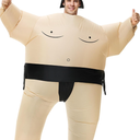 Inflatable Sumo Wrestling Suits, Sumo Costume Adult, Blow up Costume, Inflatable Halloween Costumes for Men/Women, Black