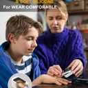 Pulse Oximeter Fingertip - Oxygen Meter Finger Pulse Oximeter - Blood Oxygen Saturation Monitor with Heart Rate and Fast Spo2 Reading, Pulse Ox with TFT Screen, Lanyard (Not include Batteries)