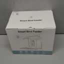 Bird Feeder with Camera, 4K HD AI Birds Species Identification Cam, Smart Bird Camera with Solar Powered, Auto Capture & Instant Notifications, Ideal Present for Family and Birds Lovers (Green01)