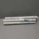 5 x Boho Peel and Stick Wallpaper Beige/White Leaf Contact Paper 17.3inx78.7in Removable Self Adhesive Bedroom Cabinet Wall Decor Vinyl Roll