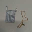 MOUTAKEY Phone Wrist Strap Metal Phone Chain Wristlet Strap Detachable iPhone Lanyard Wrist with 2 Tether Tabs iPhone Charm strap For Women girls Shopping Traveling Party Walking (Short, Gold)