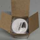 Gloss White Metal Cable Grommet | 2 Piece "Lock in" Feature with "Brush" Opening for Management of Office & Computer Desk Wires | 60mm (2 3/8") Hole Opening | 5 Pack