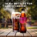 3 x Coca-Cola Zero Sugar Cherry Diet Soda Soft Drink, 16.9 fl oz, 6 Pack